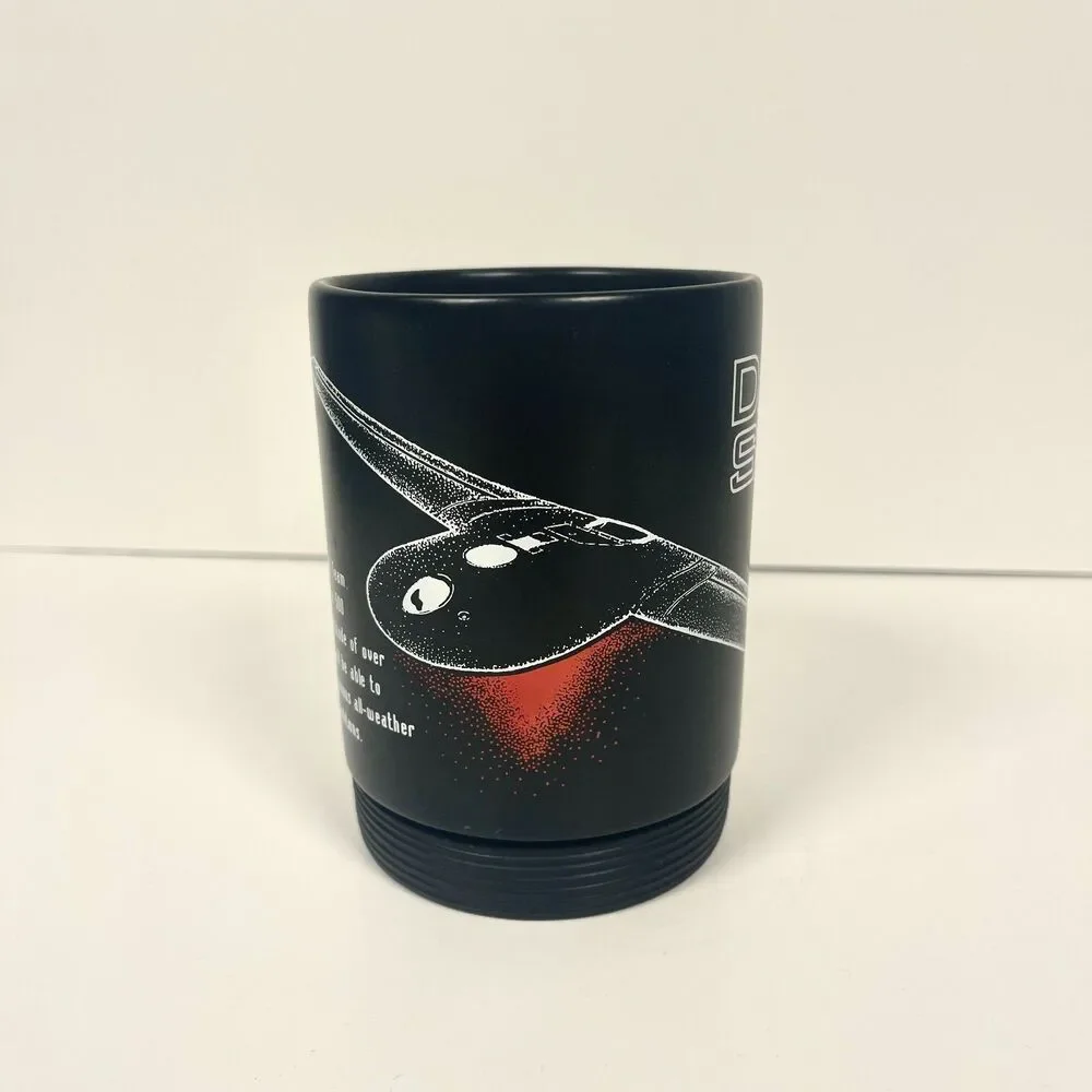 Skunk Works Coffee Mug - Dark Star UAV w rubber bottom - Picture 2 of 6
